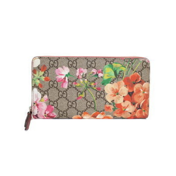 Gucci GG Blooms Zip Long Wallet - Picture 1 of 5
